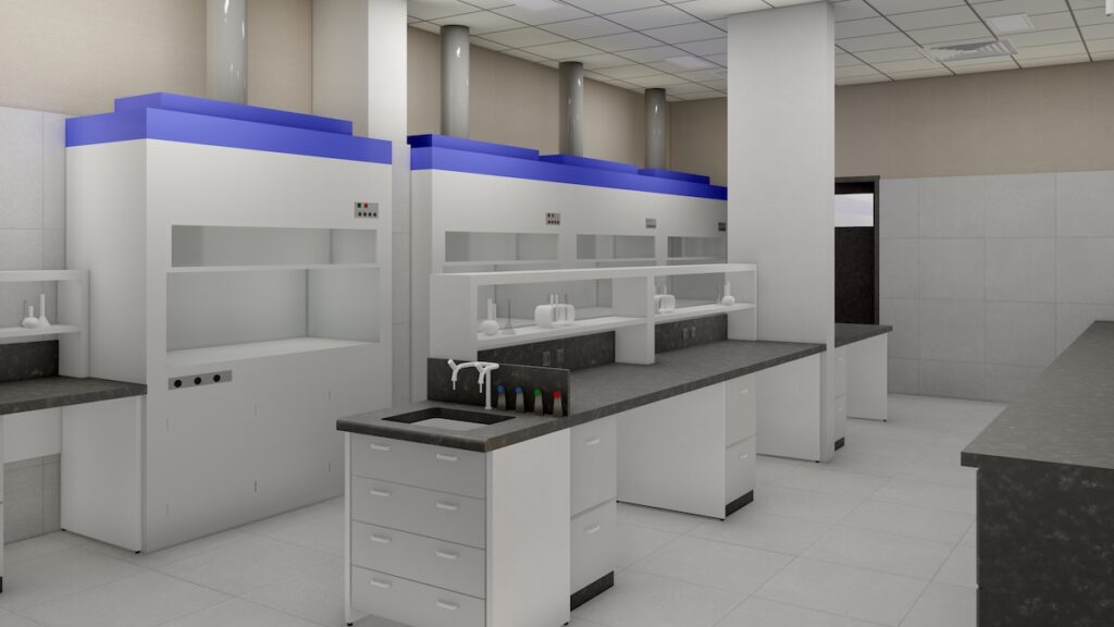 Laboratory packages Render 3D Dipietro Group